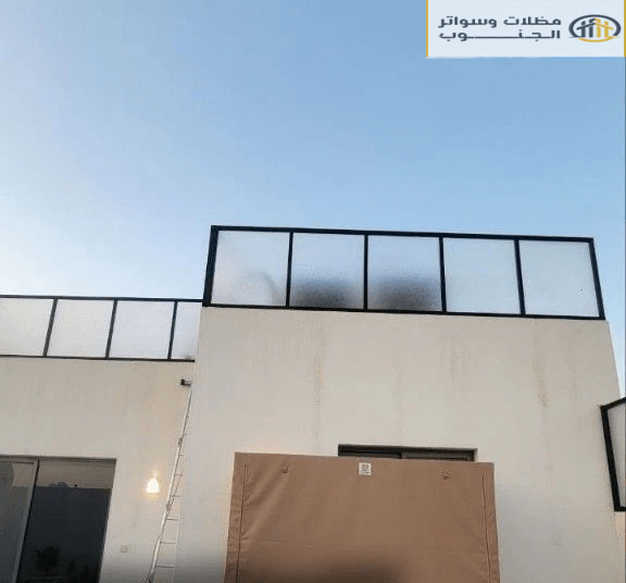 تركيب سواتر لكسان في خميس مشيط
