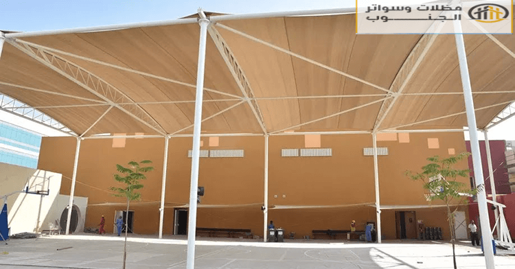 مظلات مدارس النماص