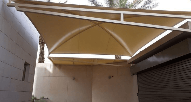 تركيب مظلات سيارات في جيزان