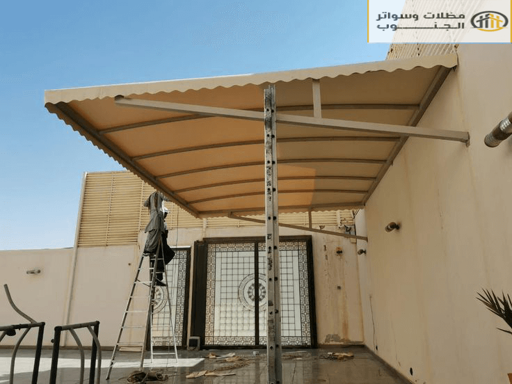 تركيب مظلات صبية