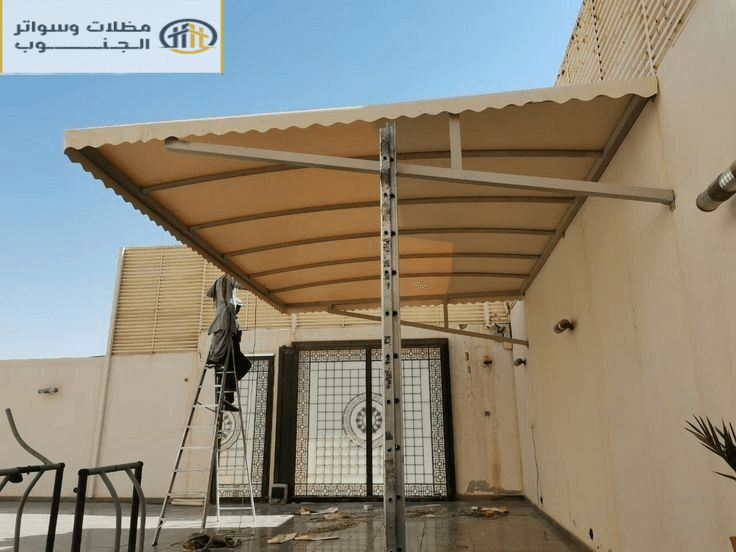 تركيب مظلات احواش في خميس مشيط